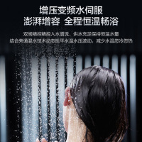 海尔(Haier)燃气热水器强排式16升增压变频水伺服恒温APP智控聚能恒温舱直流变频风机旁通混水ECO节能TESPRO
