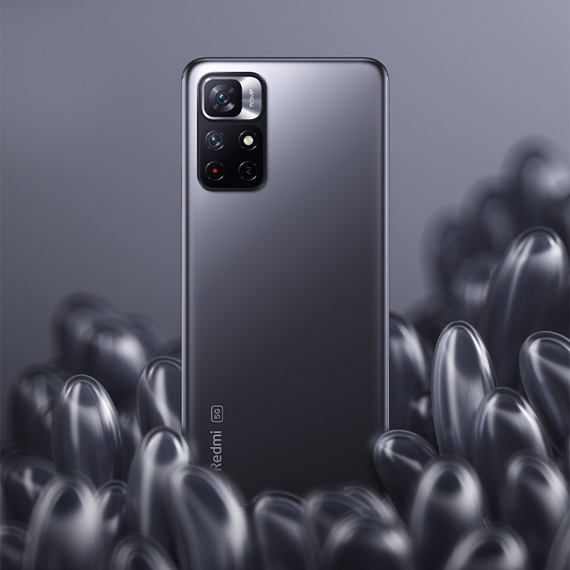 Redmi Note11 5G 神秘黑境 6GB+128GB 智能游戏拍照手机 天玑810 5000mAh大电池
