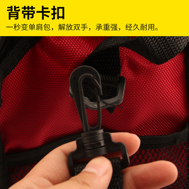 方型红色小号 加厚保温袋便当包防水饭盒袋子保温桶保冷袋小拎包带饭手提背带包