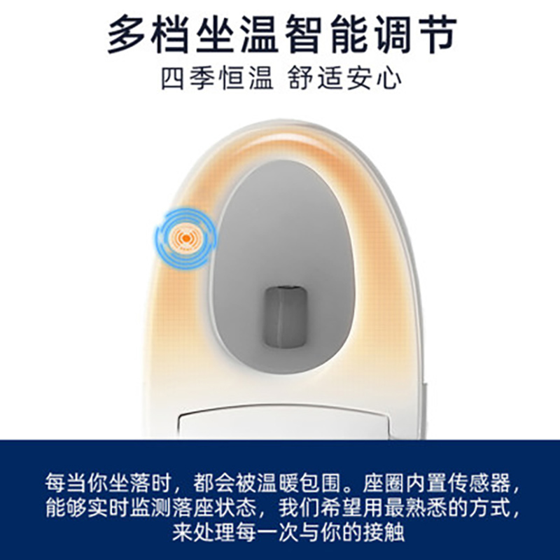 FAENZA法恩莎卫浴智能马桶即热式全自动冲洗家用坐便器多功能座便器F21