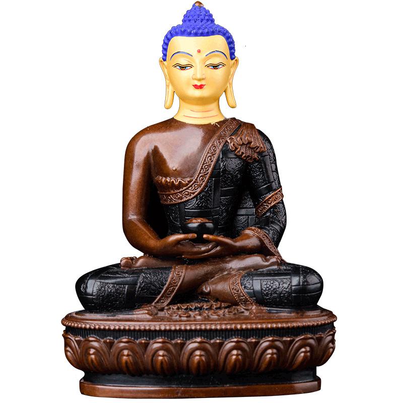 美帮汇阿弥陀佛佛像 尼泊尔三宝佛三世佛佛像密宗藏传画脸开脸高清大图