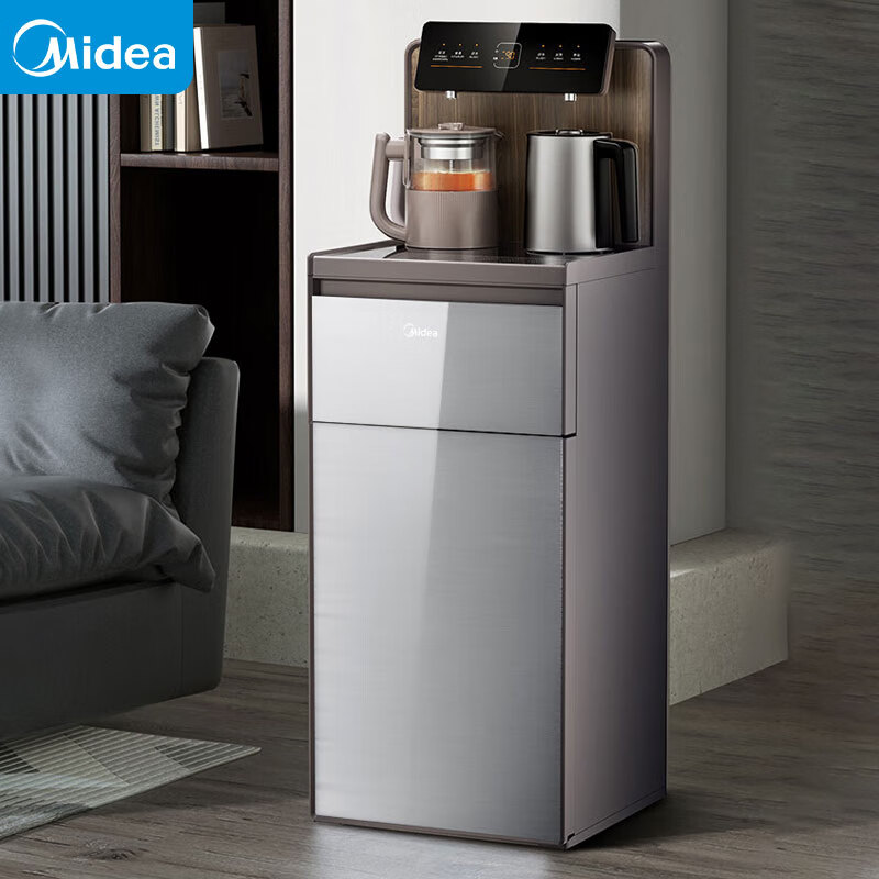 美的(Midea)茶吧机饮水机家用下置冷热双享星河系列茶吧柜YR1629S-X高清大图