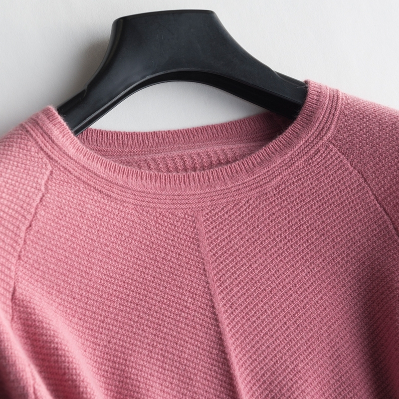 2017新款毛衣女秋冬长袖套头修身羊绒衫圆领羊毛针织打底衫