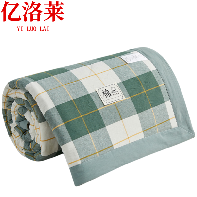 亿洛莱 夏被 180*200cm 条高清大图
