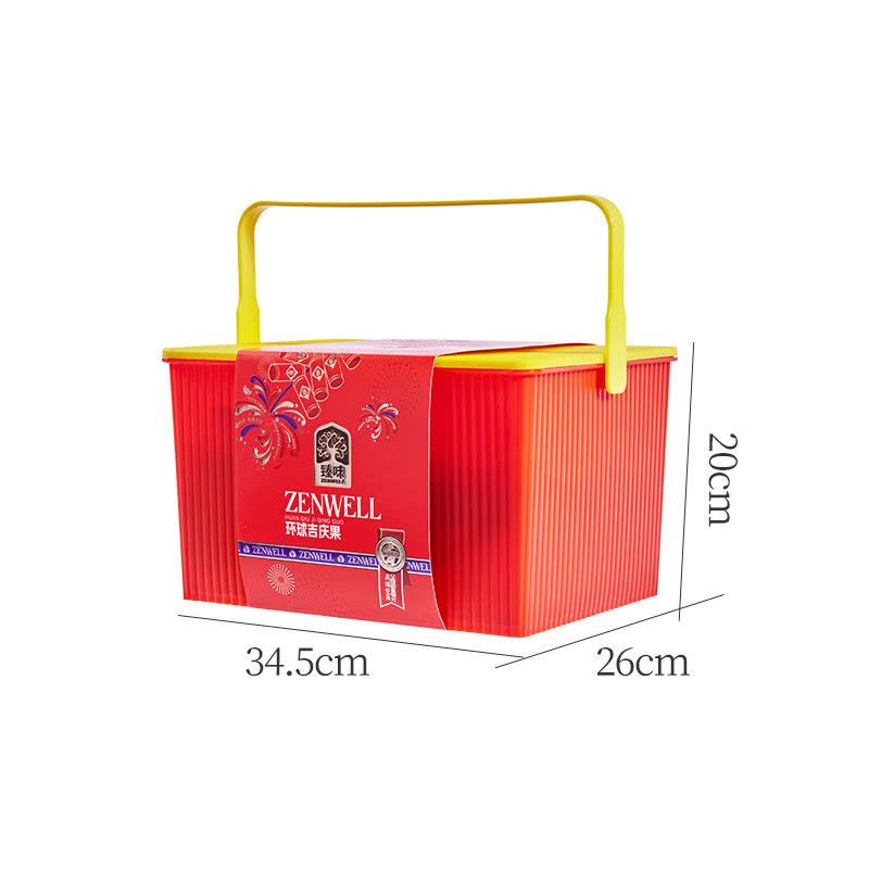 臻味 环球吉庆果 坚果礼盒 1.9kg 盒图片