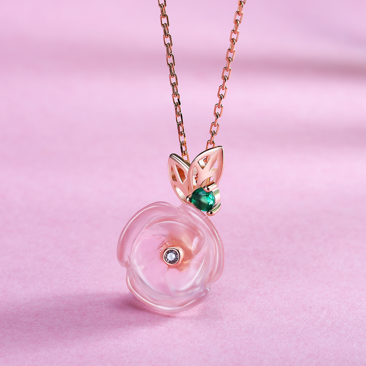 佰色传情粉色银饰