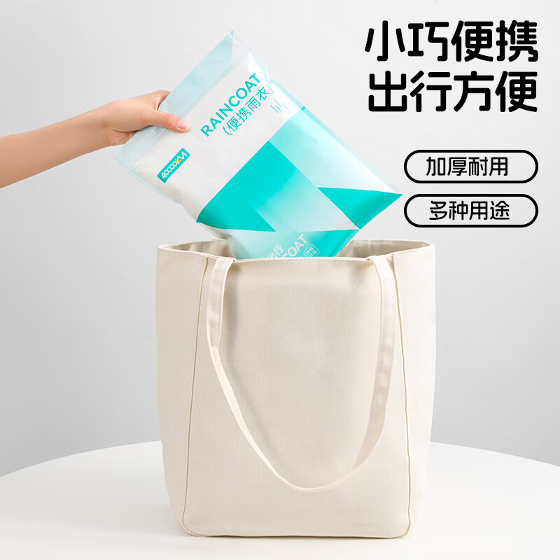 四万公里 SW8027 一次性雨衣150cm14丝 1只装(单位:件)蓝色高清大图