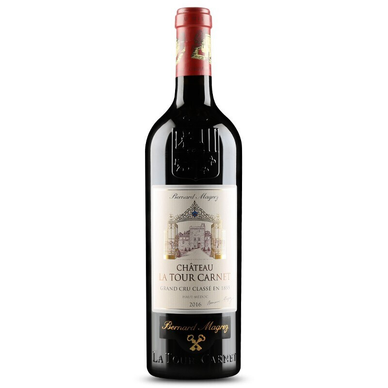 法国波尔多四级名庄 拉图嘉利正牌干红葡萄酒2016年 750ml 单支装