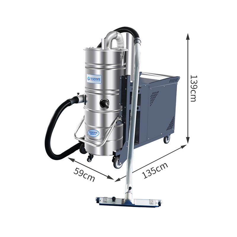 拓威克 工业吸尘器 TK410VAC(380V,100L)高清大图