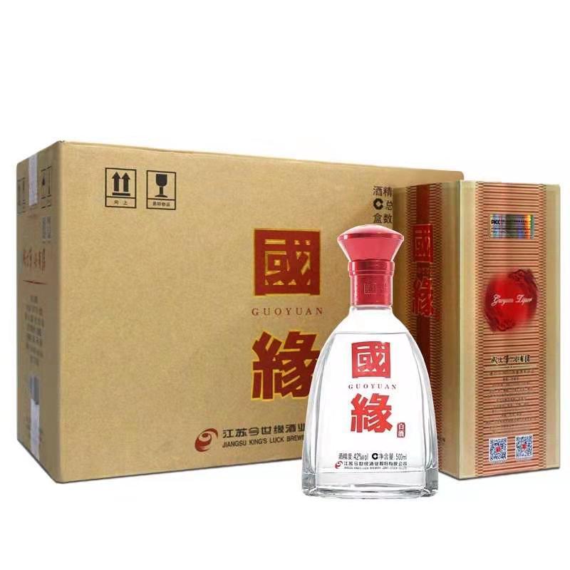 汉酱酒水浓香型 今世缘 国缘单开 42度浓香型 500ml*6 整箱装【价格