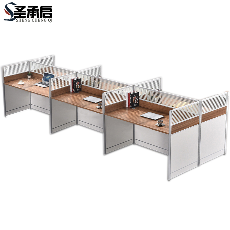 圣承启 屏风办公桌 6位张高清大图