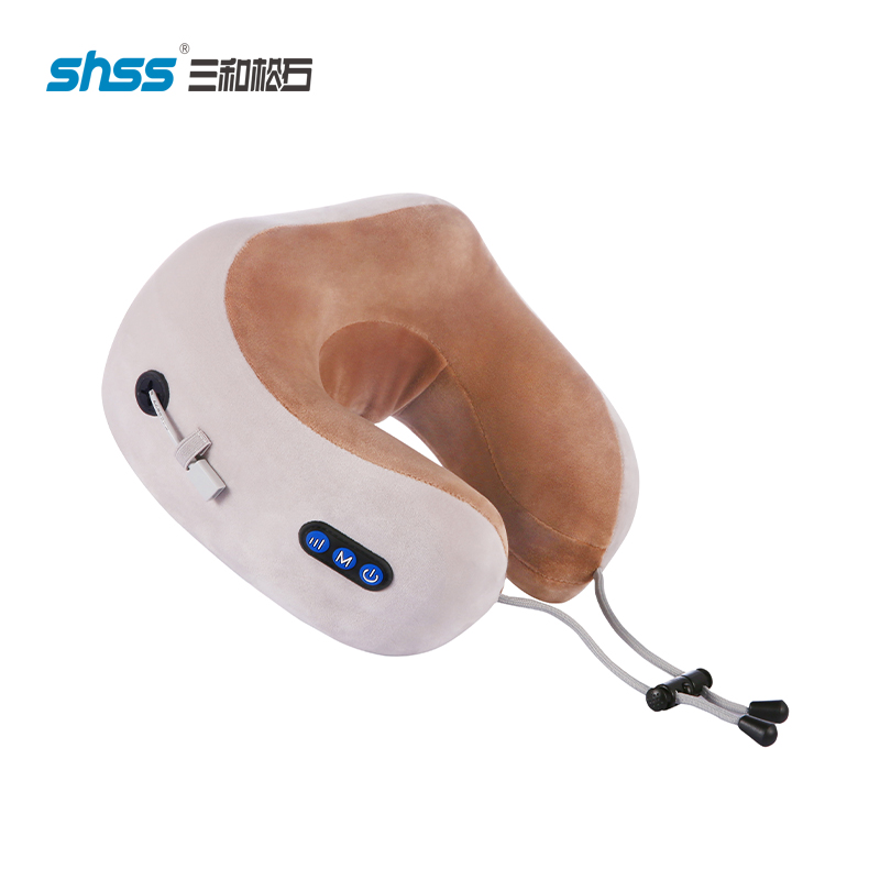 三和松石(shss) 颈椎按摩枕按摩仪按摩器家用办公车载肩颈按摩器柔软舒适全自动U1高清大图
