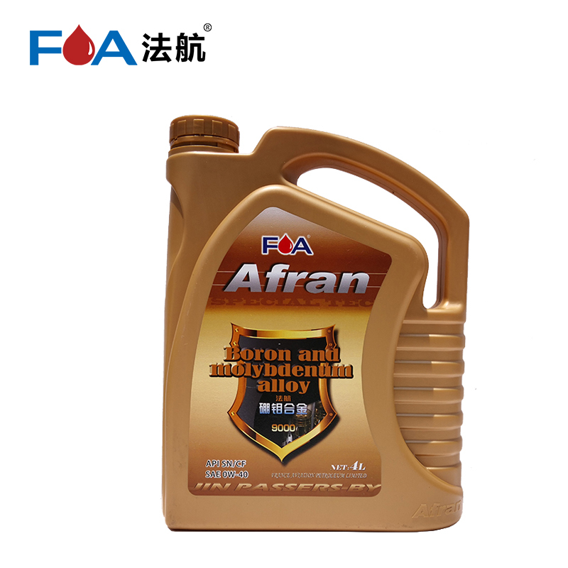 法航全合成汽机油硼钼9000 SN 0W-40 4L 1瓶