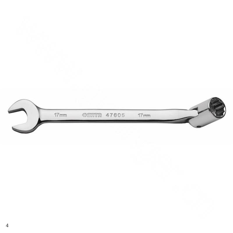 世达 SATA 47601 全抛光套筒开口扳手 10MM 1件