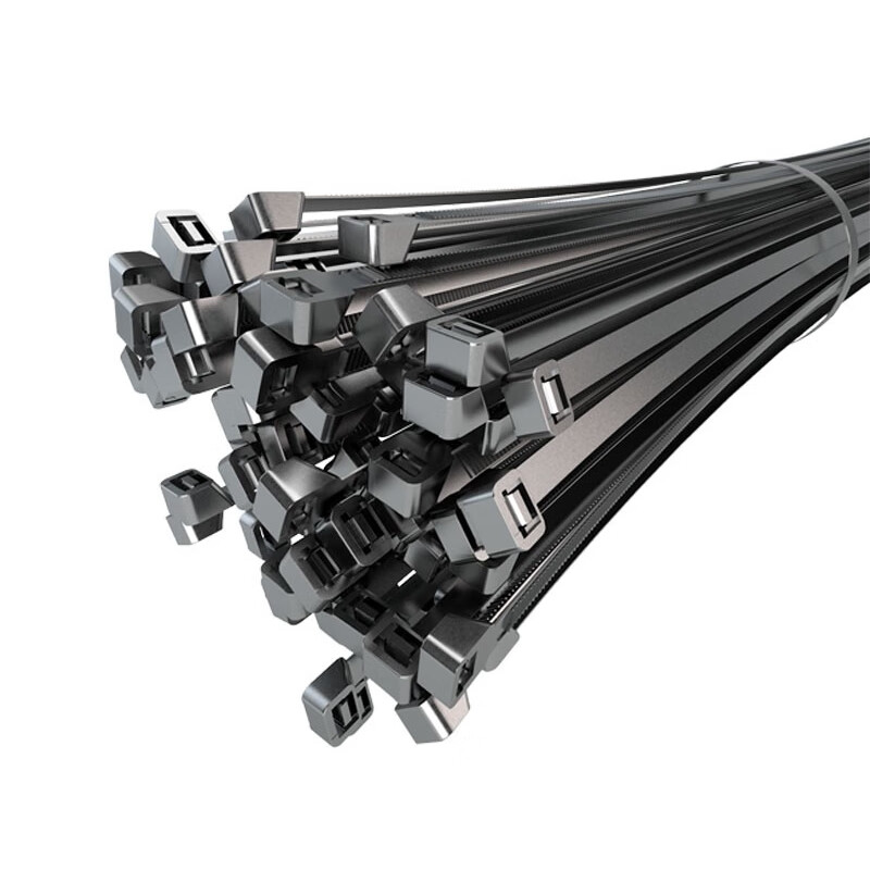 华燏 HY-ZD076B 尼龙 7.6*500mm*50支 50支/包 自锁式扎带 (计价单位:包) 黑高清大图