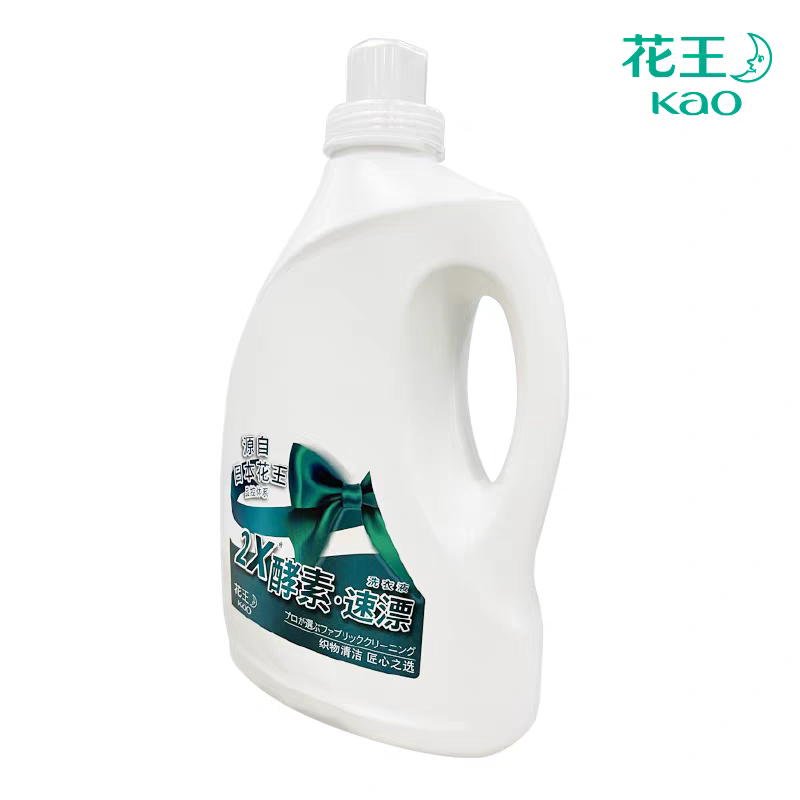 花王(KA0)2X酵素速漂 双效洁净去污自然清香3.02kg/瓶 洗衣液7861高清大图