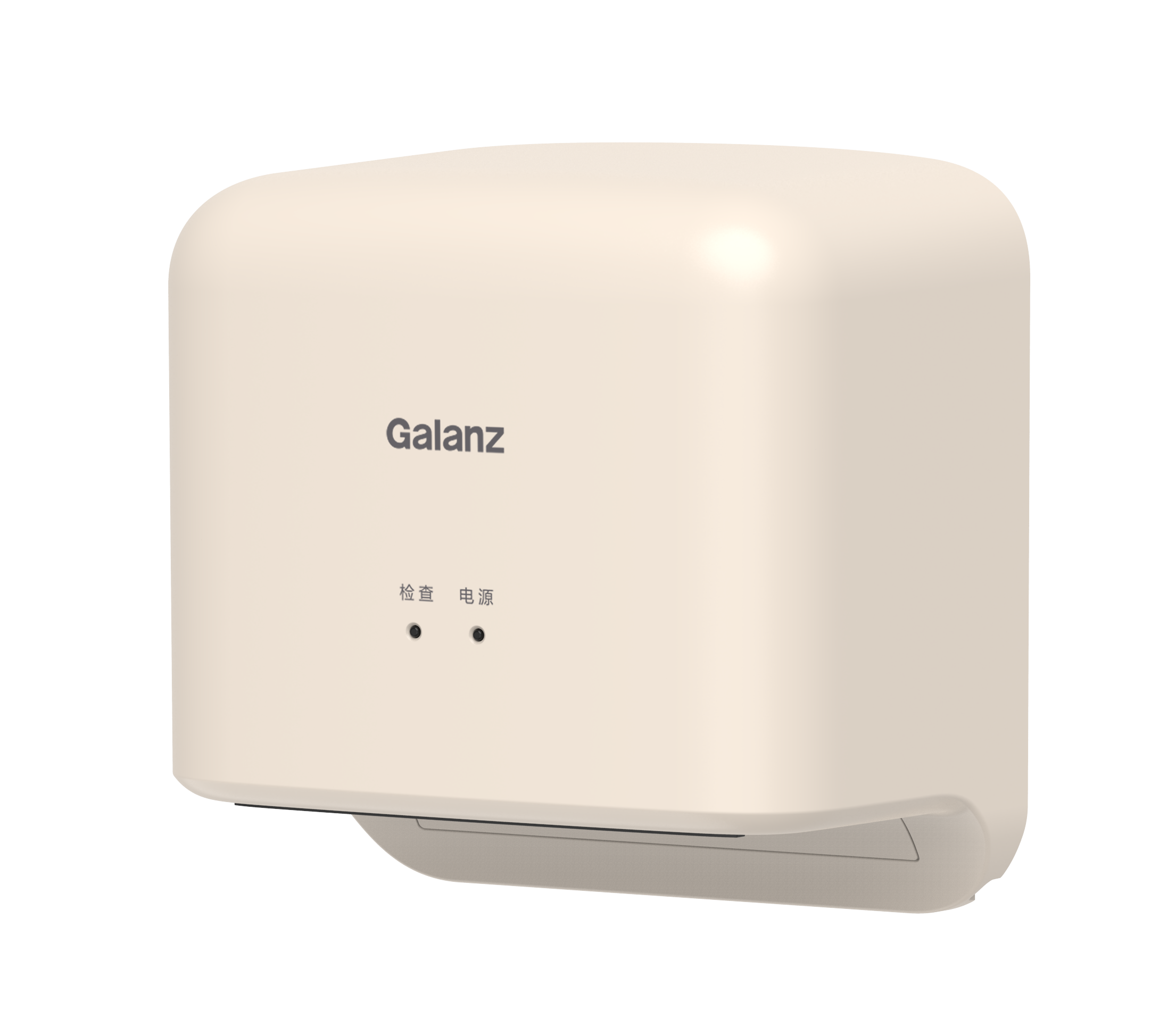 格兰仕(Galanz)智能感应干手器 强劲风量快速干手低噪运行冷热可调GH14GB-W高清大图