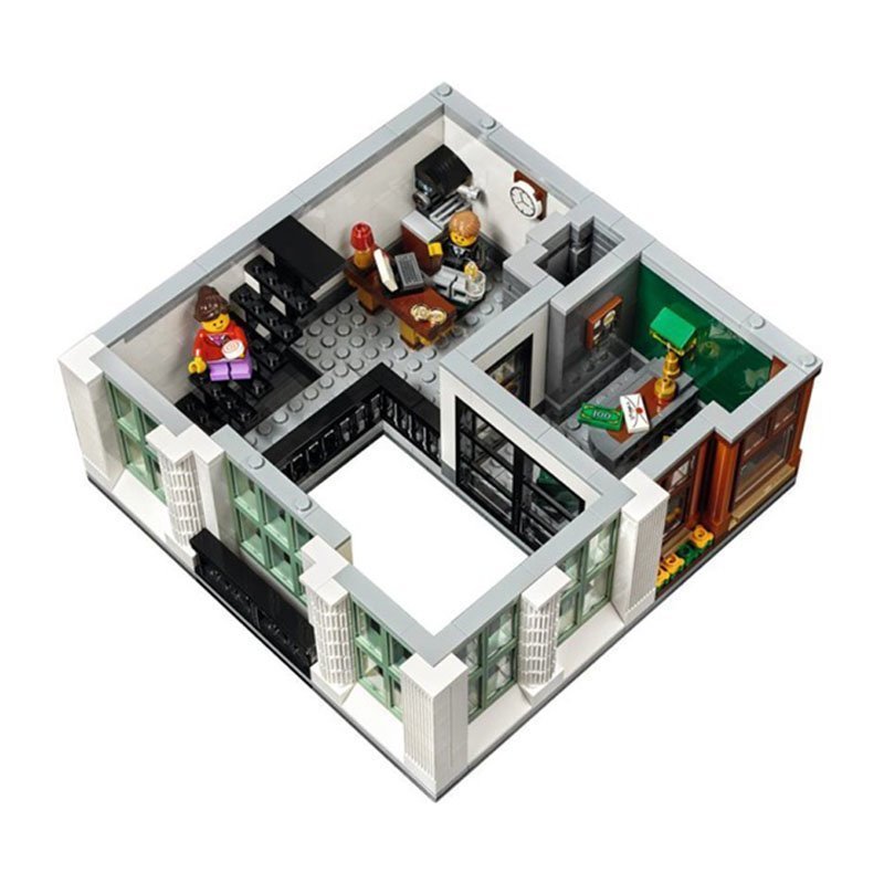 乐高(LEGO)Creator 创意百变 银行大楼 L10251 塑料积木玩具 16岁以上 200块以上
