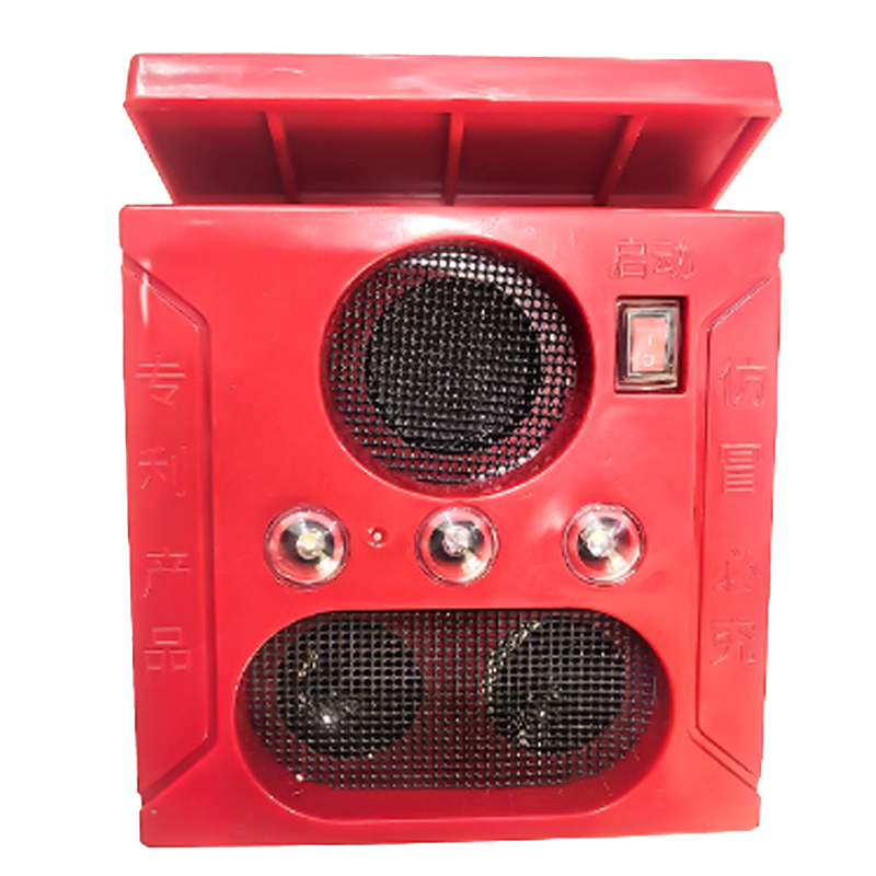 鸿灵睿芯RX-JSD03 DC3.7V 4W IP65 75次/min LED太阳能声光警示灯 (计价单位:盏)红色高清大图