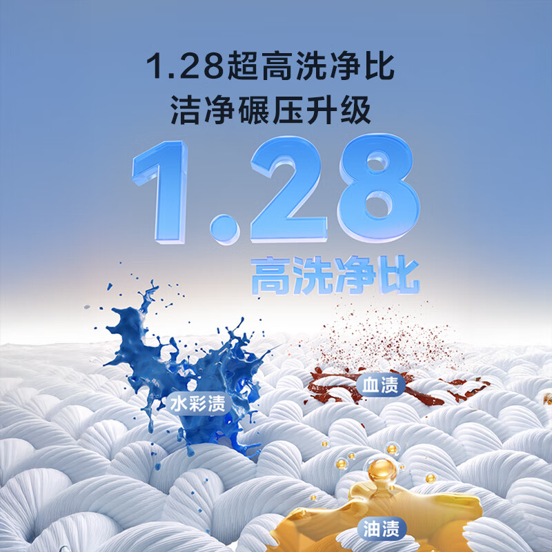 小天鹅(LittleSwan)滚筒洗衣机全自动家用[小乌梅3.0SE版 TG10VE40SE]高清大图