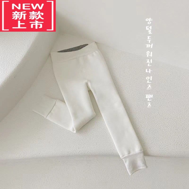可莉允女童加绒打底裤秋冬儿童打底裤宝宝保暖裤子加厚外穿连裤袜一体绒图片