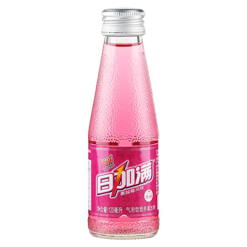 日加满牌蔓越莓营养碳酸饮料120ml/瓶*10