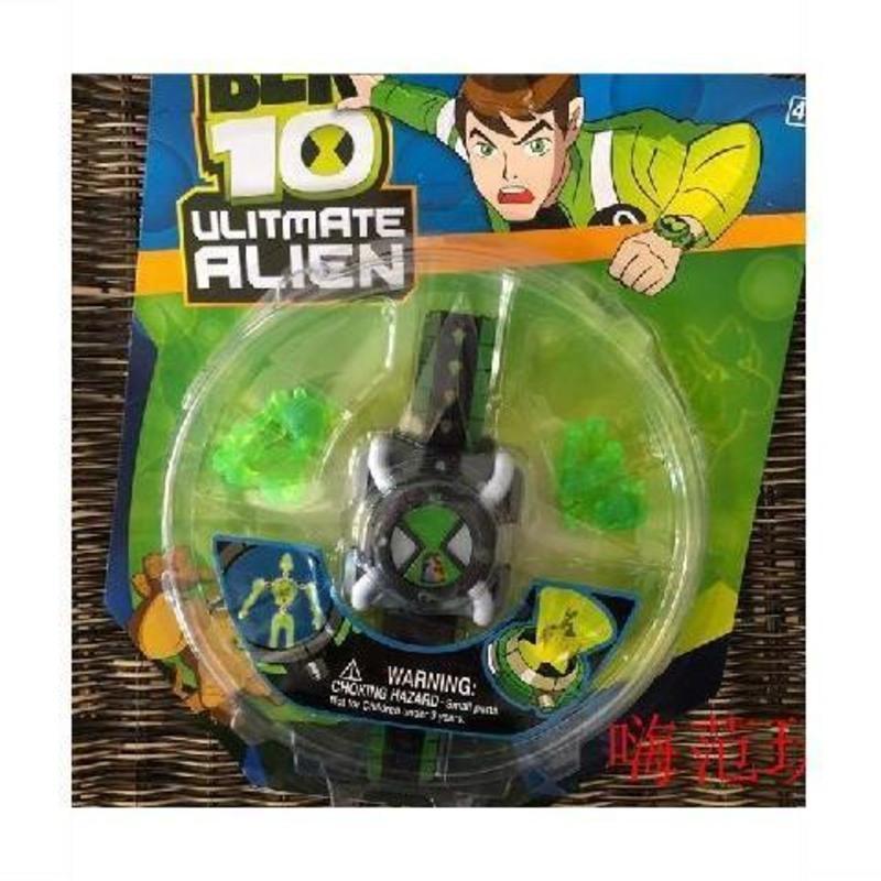 Ben10手表B 田小班骇客变身器玩具儿童卡通地球保卫者BEN10投影手表少年