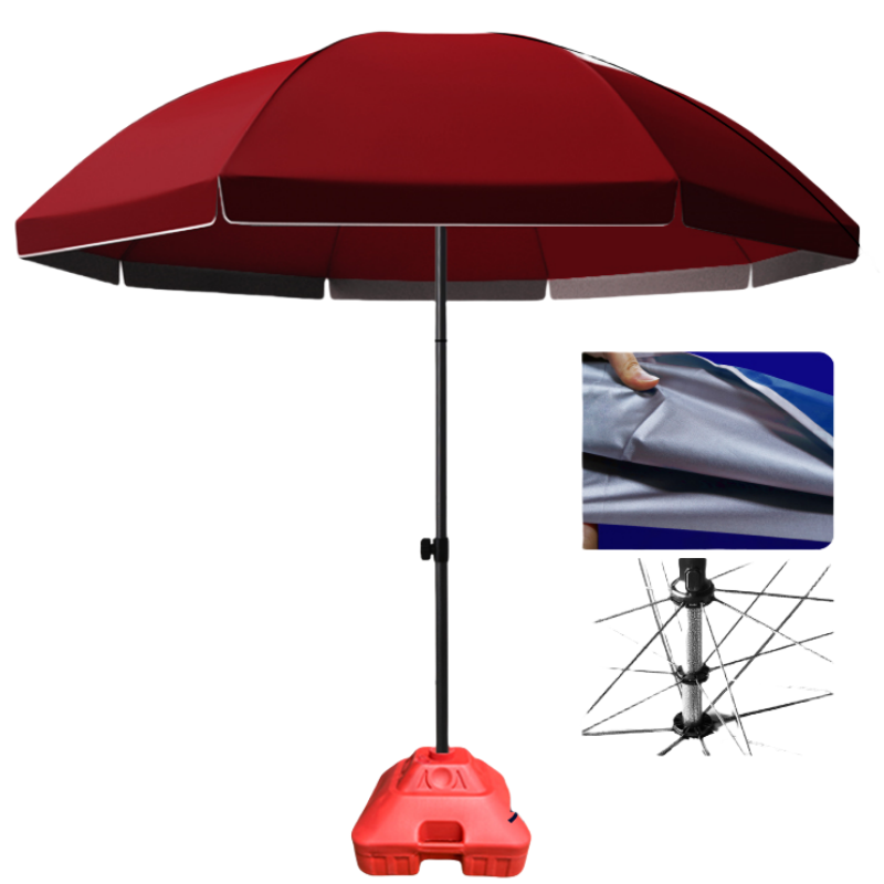 依韵珂8骨遮阳伞3.0米把高清大图