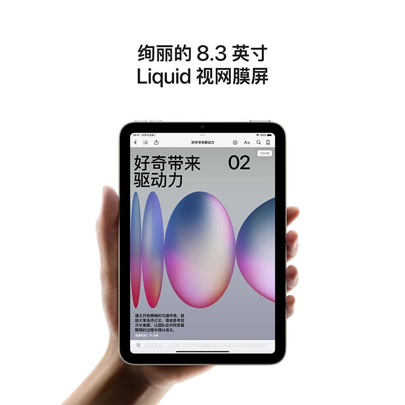 [平板]iPad Mini 7代 128G eSIM版 星光色图片