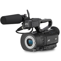 杰伟世(JVC) GY-LS300CHEC 4K高清紧凑型 手持 摄录机 专业数码摄像机600万有效像素3.5英寸显示屏