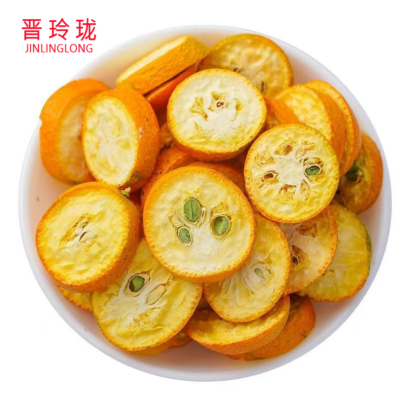 晋玲珑冻干金桔干120g/瓶高清大图