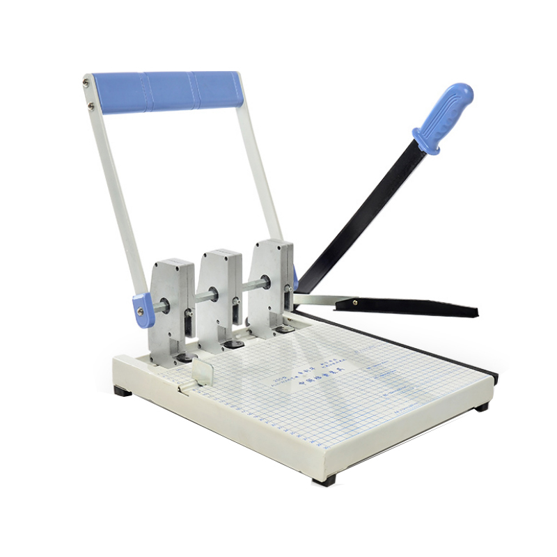 三孔档案装订机 干部人事档案专用装订机切纸 3孔打孔机 孔径5mm