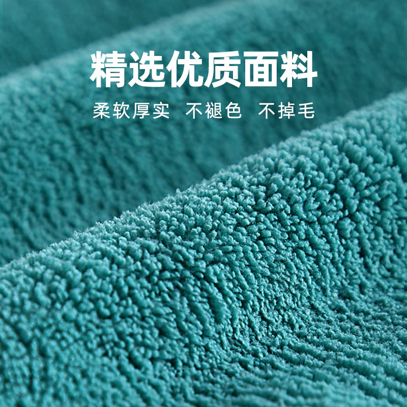 家务清洁神器家用洗碗布厨房用品吸水毛巾不掉毛不沾油抹布擦桌布|?推荐特惠装[加厚双锁边强吸水](20*30)20条