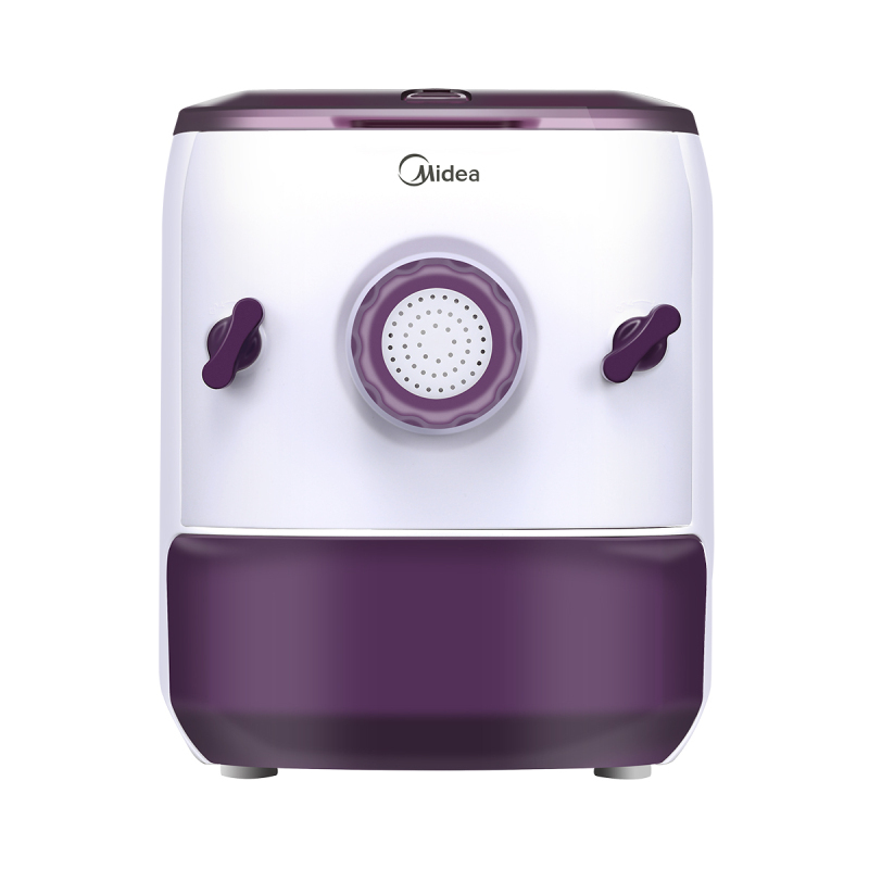 美的(Midea)面条机 家用全自动面条机 6套模头家用和面机 紫色一体化不锈钢搅拌轴;坚固双层挡板