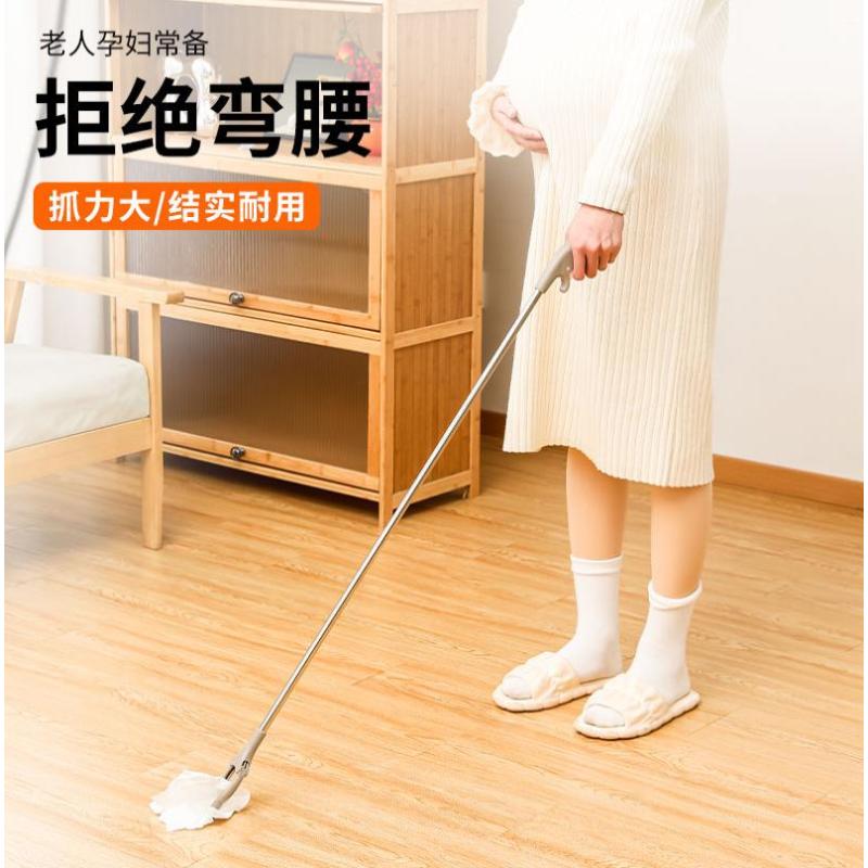 孕妇免弯腰夹子捡东西利器垃圾夹玩具拾物器不弯腰钳子孕期取物夹-【升级加粗】单个装80cm--