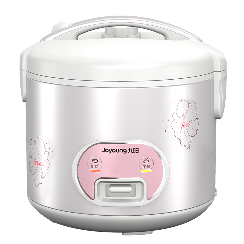 九阳(Joyoung)JYF-50YJ08/ 5L 不粘内胆家用便捷一键式加热保温电饭锅