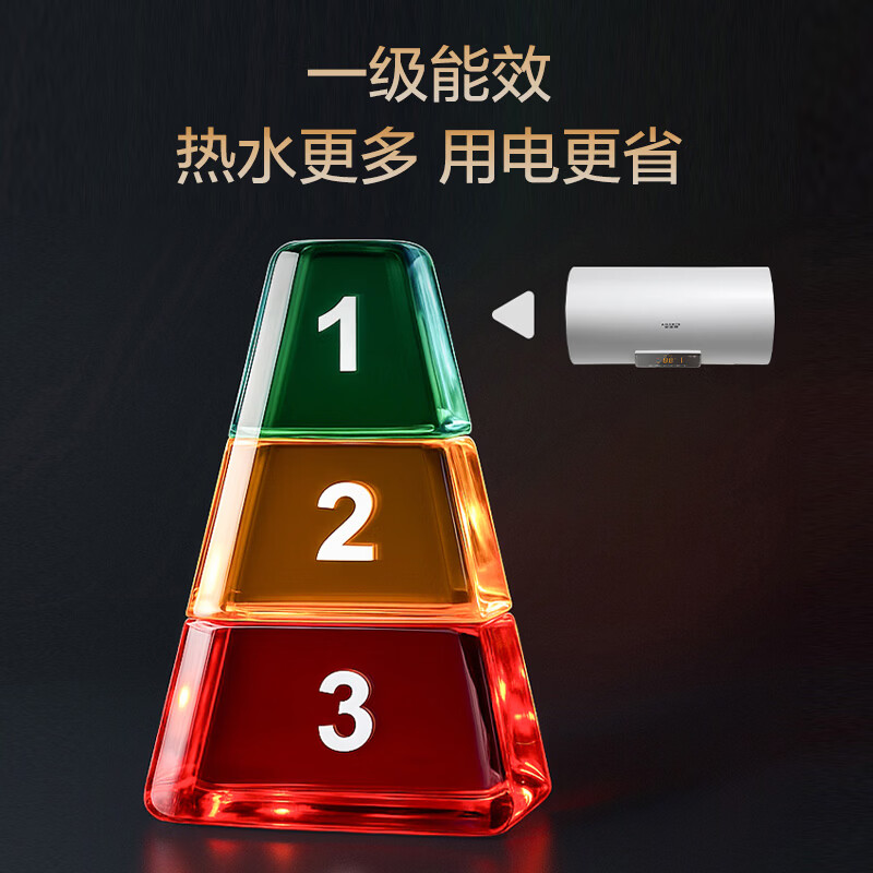 AO史密斯80升电热水器 无地线可安装 专利安全隔电 金圭内胆 速热节能 一键中温保温SCE-80DX2 预约洗浴高清大图