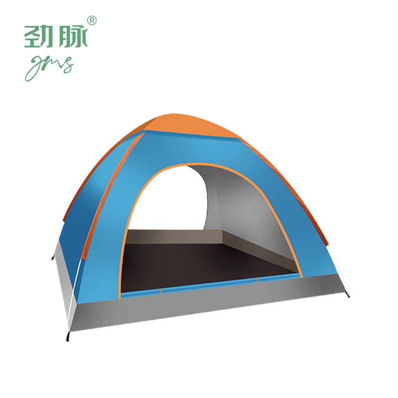 劲脉 全自动露营帐篷 墨绿-200*200*130CM 顶高清大图