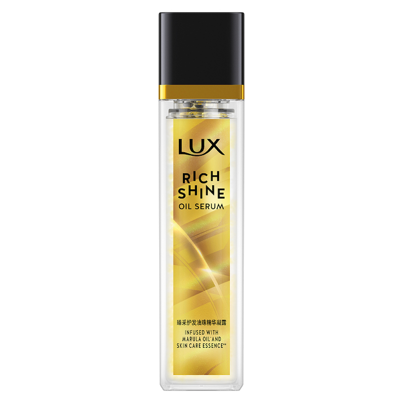 力士(LUX)臻采护发油珠精华凝露 黄金玻玻护发精油50ml[联合利华]香氛免洗修护受损烫染干枯毛躁高清大图