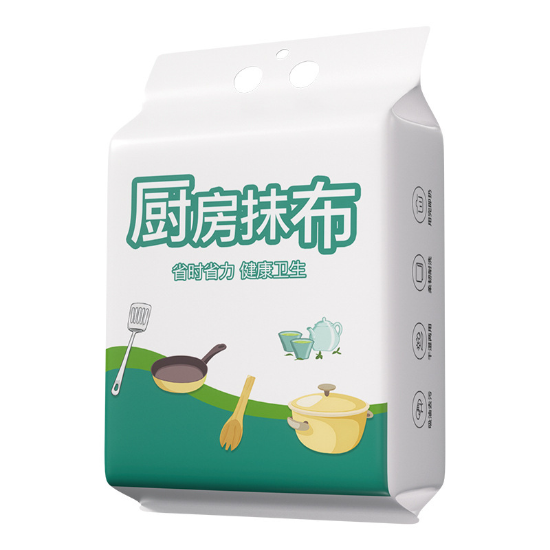 一次性抹布用悬挂壁挂式人家懒清洁洗碗布抽取式厨房干湿两用高清大图