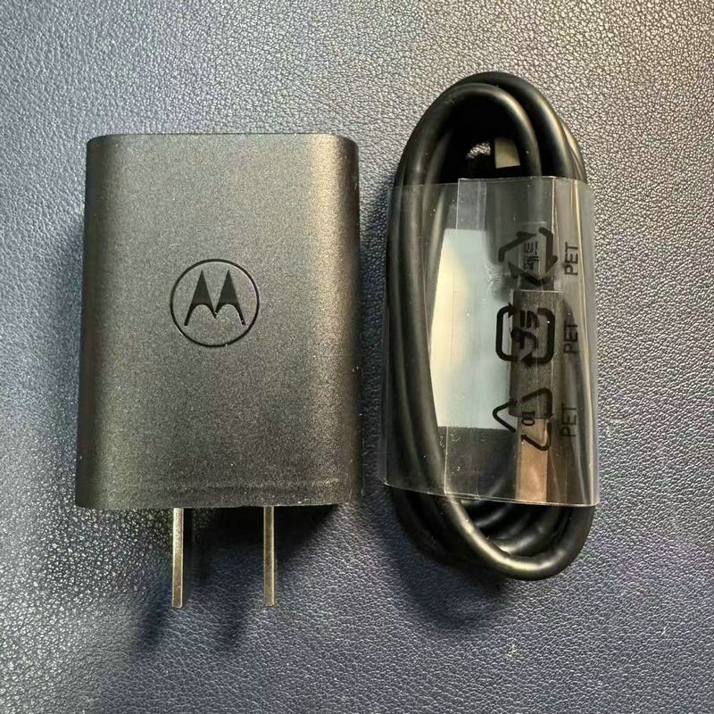 [99新] Motorola/摩托罗拉 原装充电器20W+数据线 拆机原装配件 适用于摩托edge racr G系列手机高清大图