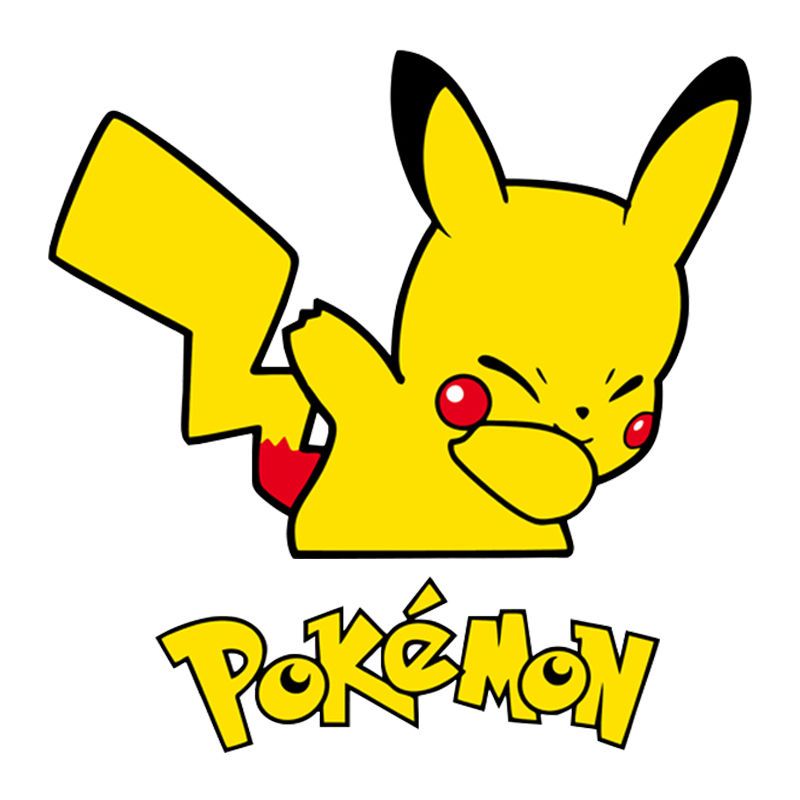 皮卡丘车贴汽车贴纸卡通可爱车门划痕遮挡车身贴纸创意个性车贴纸手势