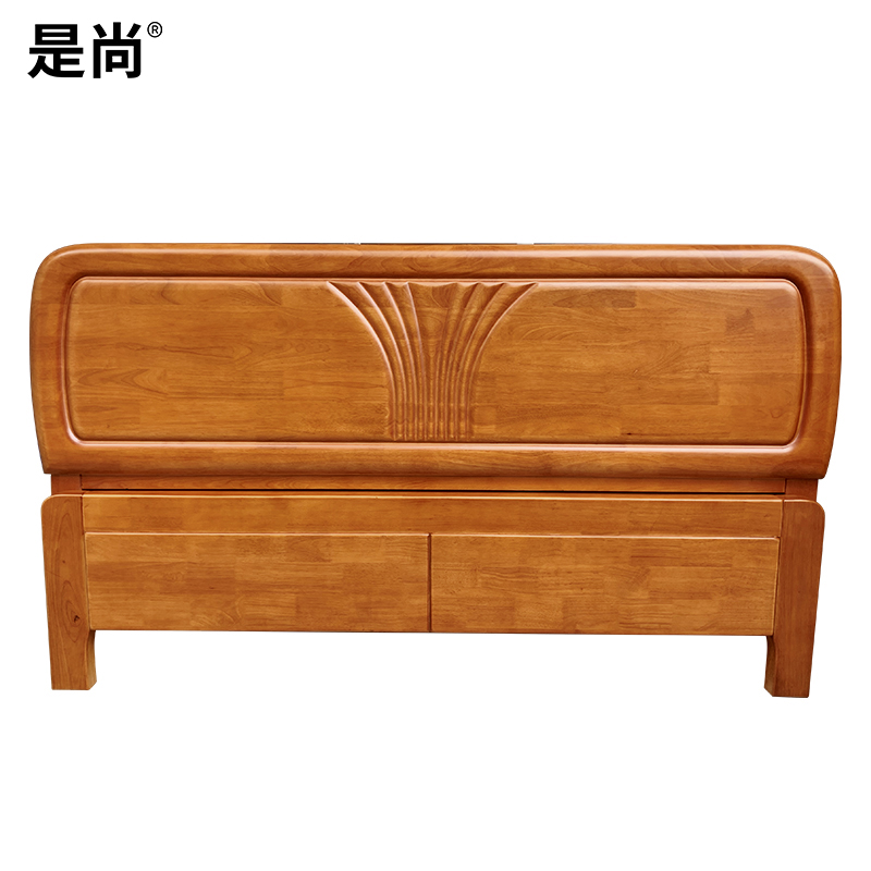实木床 橡木单人床 2000*1500MM 一张高清大图