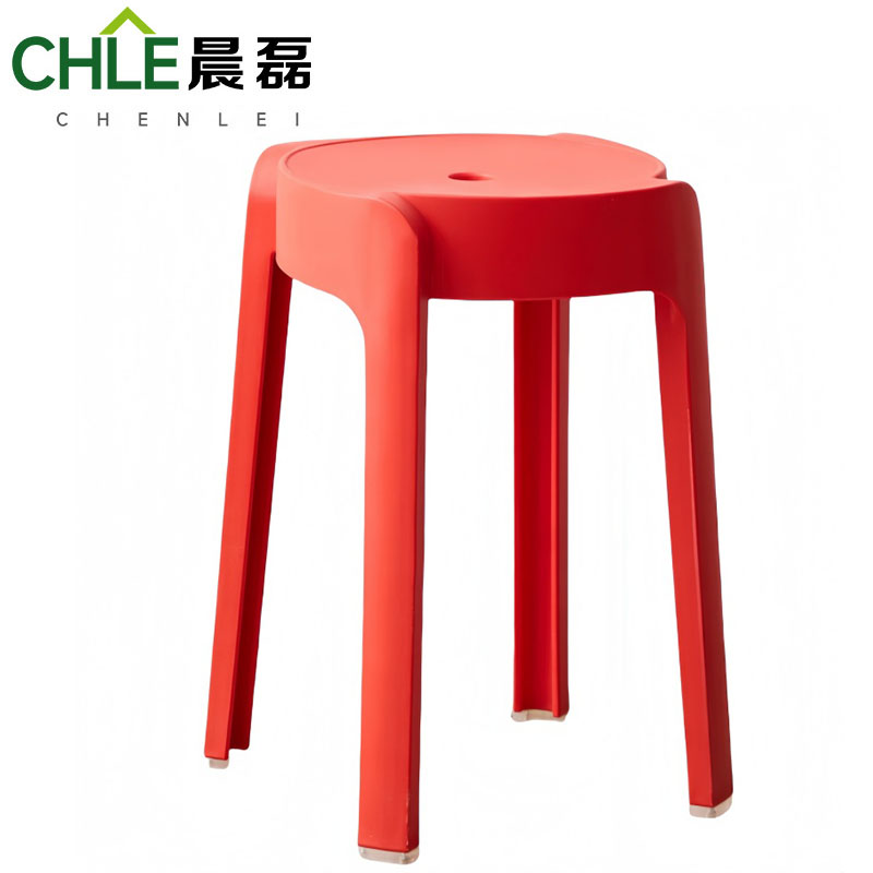 晨磊 塑料凳 A01(红色) 个高清大图