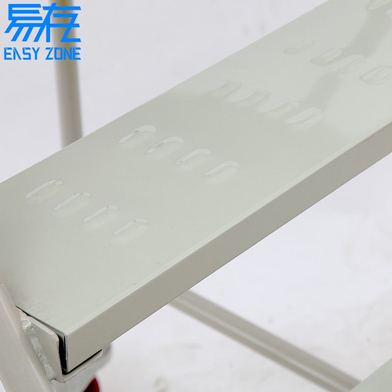 易存仓库超市移动登高车物流理货登高梯子仓储登高平台取货推车