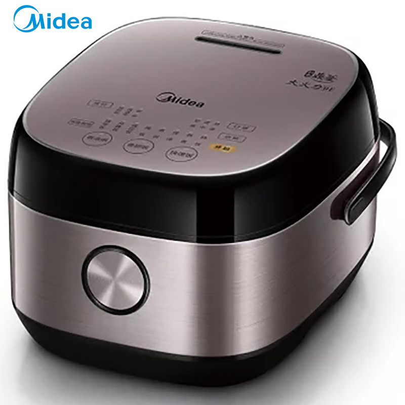美的（Midea）IH智能家用4L电饭煲 精钢鼎釜 精智小巧 24小时预约 电饭锅MB-HS4075 电磁加热