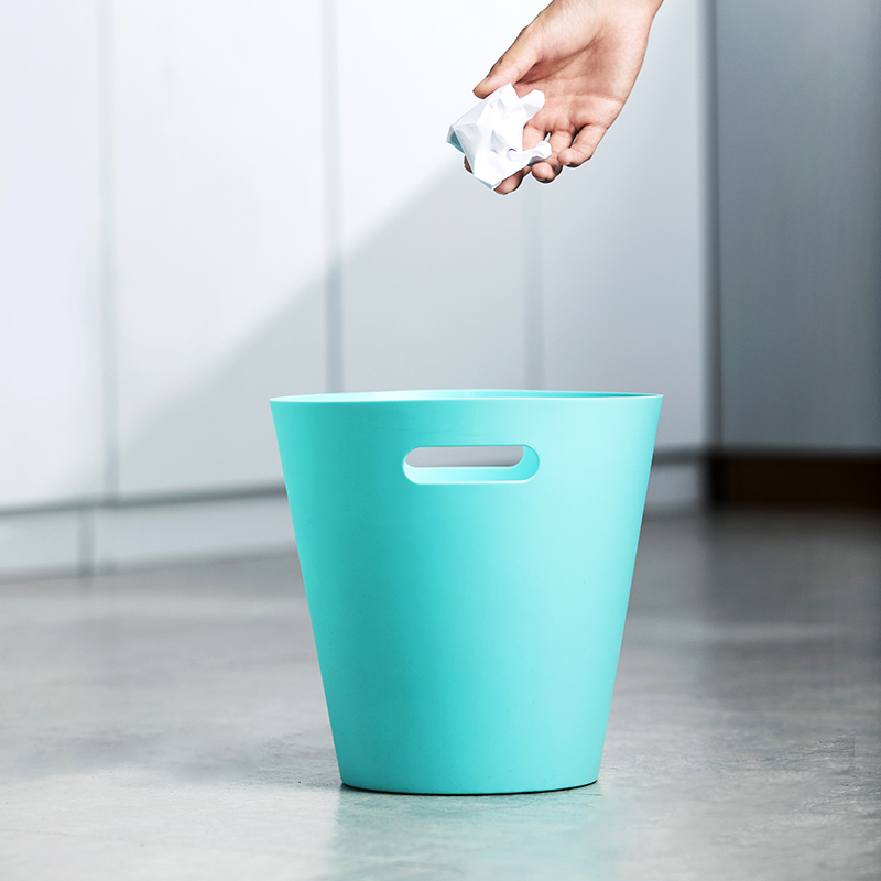 茶花简易垃圾桶-M 6.3L/个高清大图