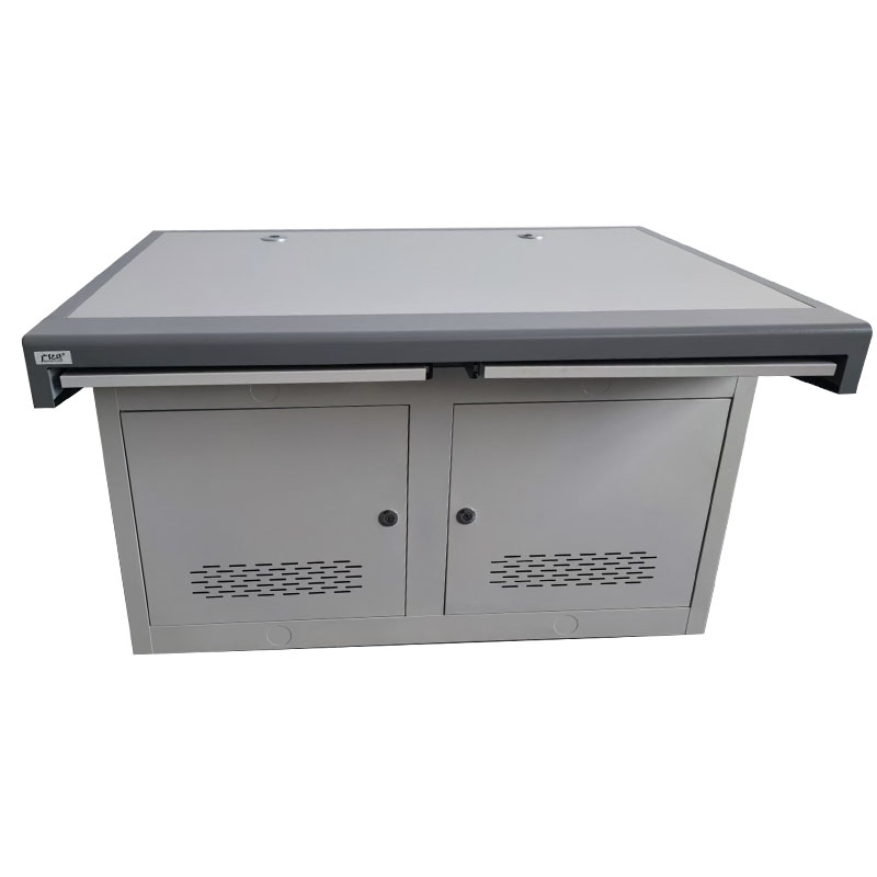 广亿隆办公桌操作台控制台监控台双联台120*90*75cm/张高清大图