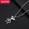 KAMIXIWA可暴力小熊钛钢项链嘻哈男潮朋克情侣毛衣链女小众卫衣挂件