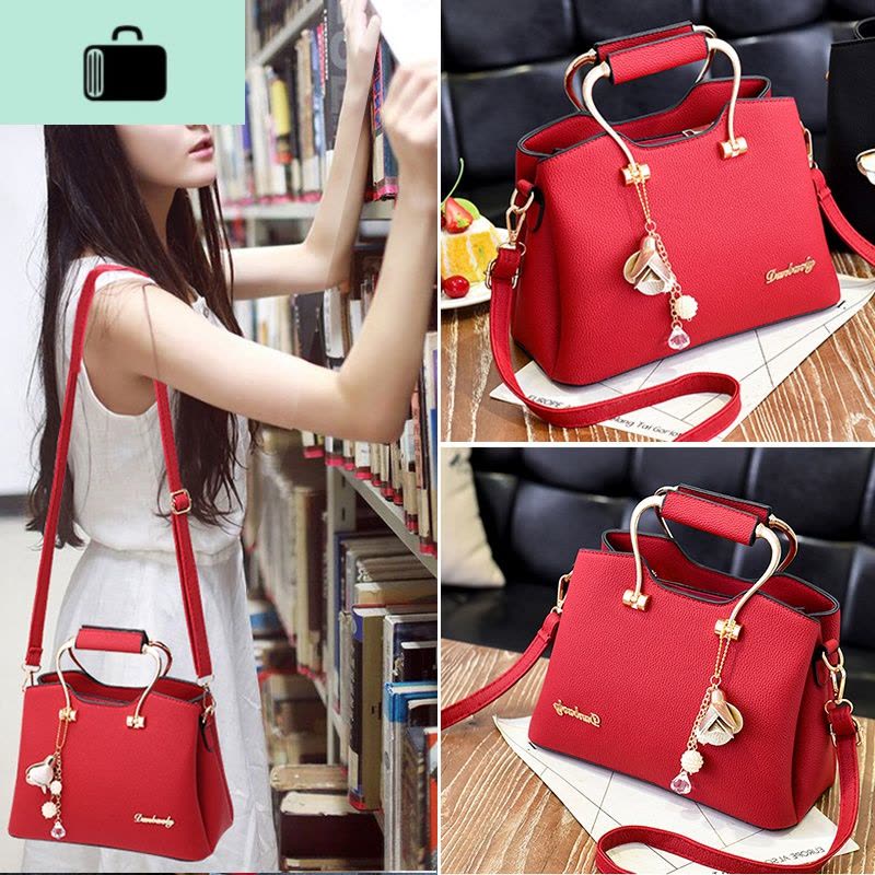 女士包包女2020新款 韩版单肩包百搭手提斜挎包女士包包潮流女包NEW LAKE女士单肩包图片